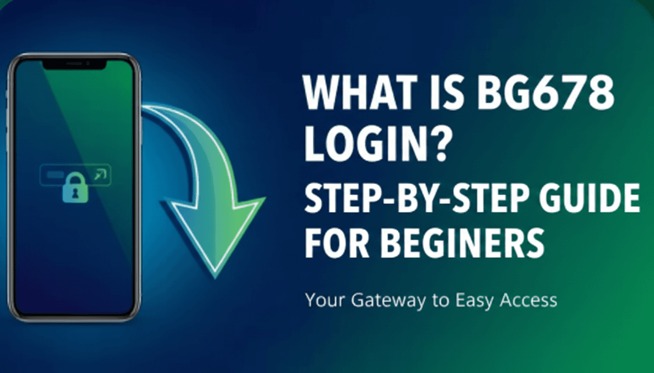 What is Bg678 Login? Step-By-Step Guide for Beginners