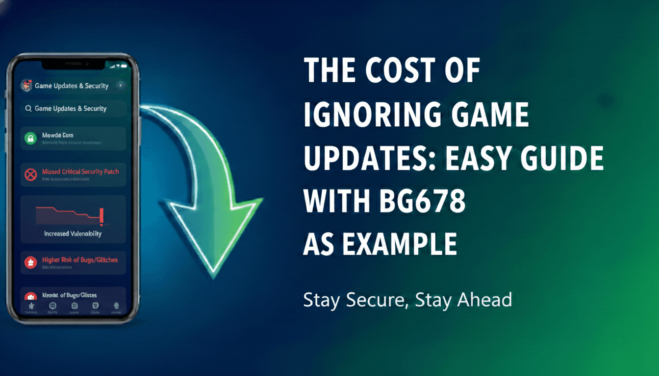 The Cost of Ignoring Game Updates: Easy Guide With Bg678 as Example